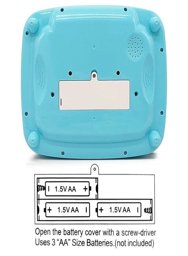 في جراسب لعبة بيانو موسيقية تعليمية تفاعلية للأطفال من VGRASSP، 2 في 1، مزودة بشاشة LED، وأنماط دراسة الحروف والأرقام، واختبارات قصيرة - جهاز لوحي تفاعلي للتعليم المبكر مع أزرار على شكل حيوانات - متعدد الألوان - Image 5